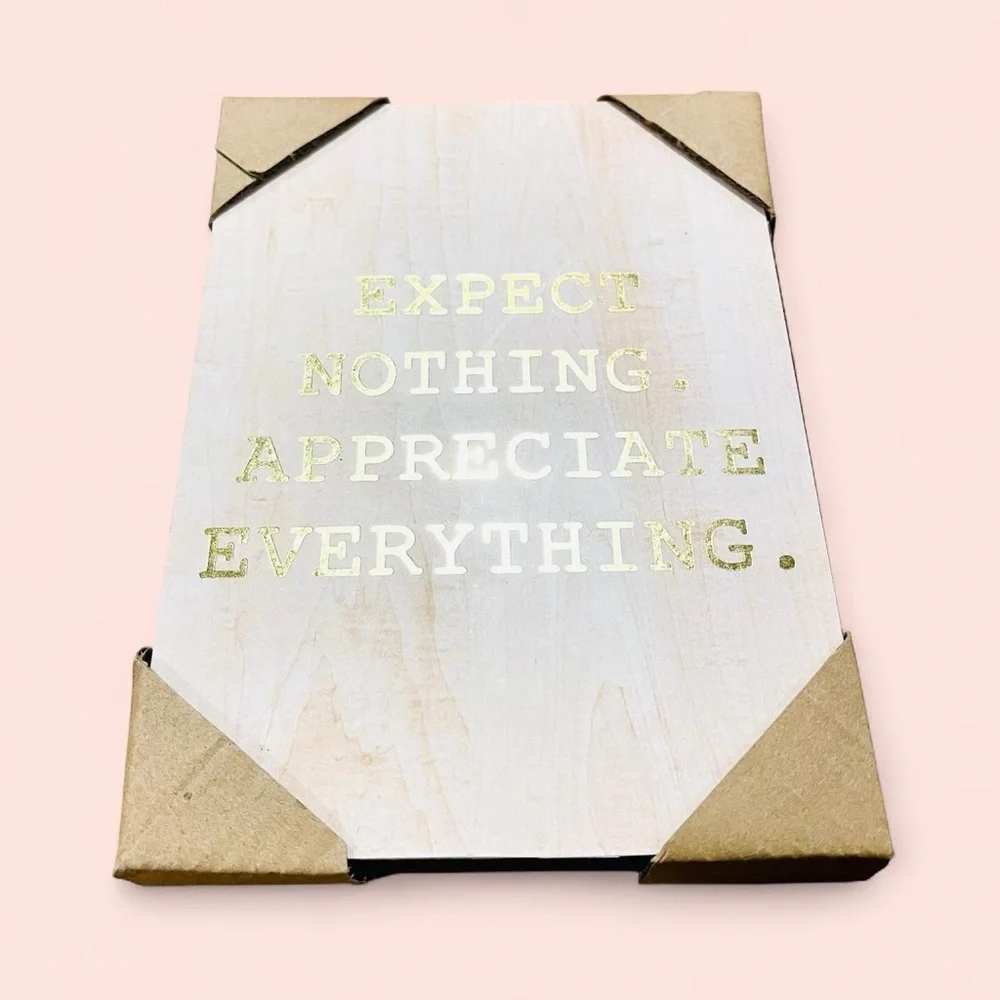 Gold Lettered Inspirational Wall Art - Picture 3 of 4